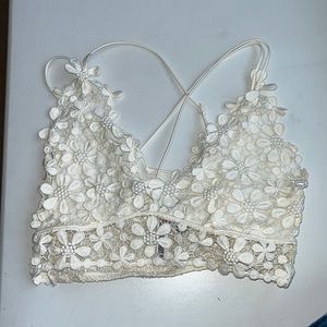 Free People Flower Bralette “Miss Dazie”